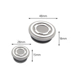 Maxbell 4x Motorbike Frame Hole Cover for Ducati Scrambler 800 1100 Accessories Titanium