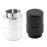 Maxbell Aluminum Alloy Transmission Shifter Button Automotive for Hummer H2 Sut Black