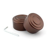 Maxbell 2 Pieces Rear Axle Nut Covers for Harley-Davidson Sportster S Rh1250S Brown