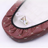 Maxbell Motorbike Seat Covers Protector Accessories for Motorbike Scooter Brown L