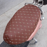 Maxbell Motorbike Seat Covers Protector Accessories for Motorbike Scooter Brown L