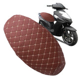 Maxbell Motorbike Seat Covers Protector Accessories for Motorbike Scooter Brown L