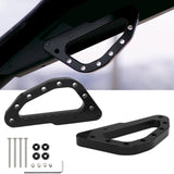Maxbell UTV x3 Roll Bar Grab Handles Aluminum Black for Can AM Maverick x3