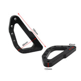 Maxbell UTV x3 Roll Bar Grab Handles Aluminum Black for Can AM Maverick x3