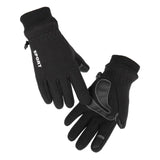 Maxbell Winter Warm Gloves Non Slip Thermal Gloves for Outdoor Riding Hiking M Black