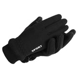 Maxbell Winter Warm Gloves Non Slip Thermal Gloves for Outdoor Riding Hiking M Black