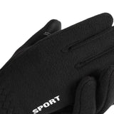 Maxbell Winter Warm Gloves Non Slip Thermal Gloves for Outdoor Riding Hiking M Black