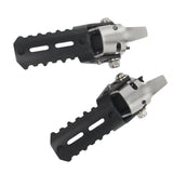 Maxbell Highway Front Foot Pegs Folding Footrests Clamps for BMW R1250GS F850GS