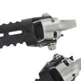 Maxbell Highway Front Foot Pegs Folding Footrests Clamps for BMW R1250GS F850GS