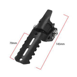 Maxbell Highway Front Foot Pegs Folding Footrests Clamps for BMW R1250GS F850GS