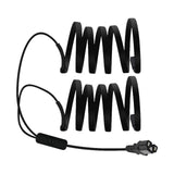 Maxbell Electric Motorcycle Heated Handlebar Grip Cover Comfortable Grip Winter Use Style A