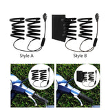 Maxbell Electric Motorcycle Heated Handlebar Grip Cover Comfortable Grip Winter Use Style A