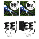 Maxbell Electric Motorcycle Heated Handlebar Grip Cover Comfortable Grip Winter Use Style A