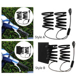 Maxbell Electric Motorcycle Heated Handlebar Grip Cover Comfortable Grip Winter Use Style A