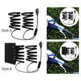 Maxbell Electric Motorcycle Heated Handlebar Grip Cover Comfortable Grip Winter Use Style A