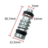 Maxbell Clutch Brake Pump Piston Plunger Repair Kit Durable Replace for Scooter Upper Pump 12.7mm