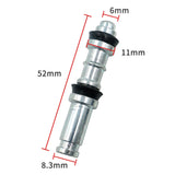 Maxbell Clutch Brake Pump Piston Plunger Repair Kit Durable Replace for Scooter Upper Pump 12.7mm