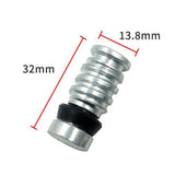 Maxbell Clutch Brake Pump Piston Plunger Repair Kit Durable Replace for Scooter Upper Pump 12.7mm