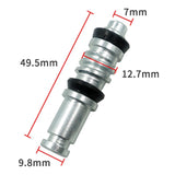 Maxbell Clutch Brake Pump Piston Plunger Repair Kit Durable Replace for Scooter Upper Pump 12.7mm