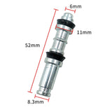 Maxbell Clutch Brake Pump Piston Plunger Repair Kit Durable Replace for Scooter Upper Pump 11mmx52mm