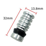 Maxbell Clutch Brake Pump Piston Plunger Repair Kit Durable Replace for Scooter in Line Pump 14mm