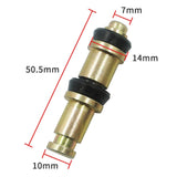 Maxbell Clutch Brake Pump Piston Plunger Repair Kit Durable Replace for Scooter Upper Pump 14mm