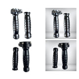 Maxbell Motorcycle Handlebar Throttle Twist Grip Handle Bar Thruster Grip Nonslip Black