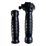 Maxbell Motorcycle Handlebar Throttle Twist Grip Handle Bar Thruster Grip Nonslip Black