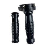 Maxbell Motorcycle Handlebar Throttle Twist Grip Handle Bar Thruster Grip Nonslip Black