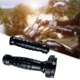 Maxbell Motorcycle Handlebar Throttle Twist Grip Handle Bar Thruster Grip Nonslip Black