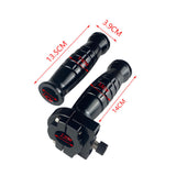 Maxbell Motorcycle Handlebar Throttle Twist Grip Handle Bar Thruster Grip Nonslip Black
