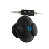 Maxbell Motorcycle Fuel Oil Caps Lock for Harley 883 Accessory Professional Black With Keys