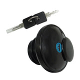 Maxbell Motorcycle Fuel Oil Caps Lock for Harley 883 Accessory Professional Black With Keys