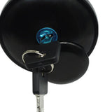 Maxbell Motorcycle Fuel Oil Caps Lock for Harley 883 Accessory Professional Black With Keys