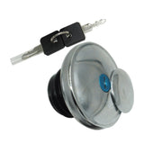 Maxbell Motorcycle Fuel Oil Caps Lock for Harley 883 Accessory Professional Silver With Keys