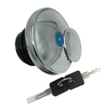 Maxbell Motorcycle Fuel Oil Caps Lock for Harley 883 Accessory Professional Silver With Keys