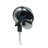 Maxbell Motorcycle Fuel Oil Caps Lock for Harley 883 Accessory Professional Silver With Keys