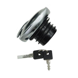 Maxbell Motorcycle Fuel Oil Caps Lock for Harley 883 Accessory Professional Silver With Keys