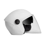 Maxbell Universal Motorcycle Helmet 2 Visors for Commuting Cycling Motorbike White