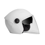 Maxbell Universal Motorcycle Helmet 2 Visors for Commuting Cycling Motorbike White