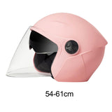 Maxbell Universal Motorcycle Helmet 2 Visors for Commuting Cycling Motorbike Pink