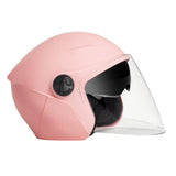Maxbell Universal Motorcycle Helmet 2 Visors for Commuting Cycling Motorbike Pink