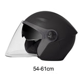Maxbell Universal Motorcycle Helmet 2 Visors for Commuting Cycling Motorbike Black