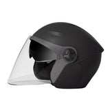 Maxbell Universal Motorcycle Helmet 2 Visors for Commuting Cycling Motorbike Black