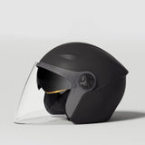 Maxbell Universal Motorcycle Helmet 2 Visors for Commuting Cycling Motorbike Black