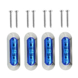 Maxbell 4Pcs Trailer Marker Lights Easy to Install Indicator for Lorry Van