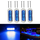 Maxbell 4Pcs Trailer Marker Lights Easy to Install Indicator for Lorry Van
