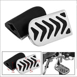 Maxbell 2Pcs Motorcycle Foot Rest Pegs Motorcycle Floorboards for Scooter