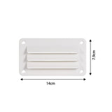 Maxbell Exhaust air Vent Ventilators for Caravan RV Boat Marine Durable White
