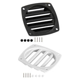 Maxbell Boat Louvered Vent Accessories Air Vent Grill for RV Yacht Marine White